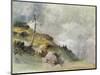 Landscape in the Mountains-Friedrich Gauermann-Mounted Collectable Print