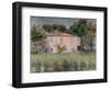 Landscape in the Park Near the Casa Rossa-Fabbri Paolo Egisto-Framed Giclee Print