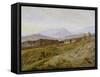 Landscape in the Riesengebirge (Bohemian Landscape), about 1835, Unfinished-Caspar David Friedrich-Framed Stretched Canvas