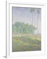 Landscape in the Spring (Giverny)-Claude Monet-Framed Giclee Print