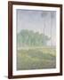 Landscape in the Spring (Giverny)-Claude Monet-Framed Giclee Print