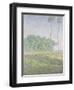 Landscape in the Spring (Giverny)-Claude Monet-Framed Premium Giclee Print