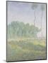 Landscape in the Spring (Giverny)-Claude Monet-Mounted Premium Giclee Print