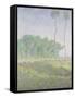 Landscape in the Spring (Giverny)-Claude Monet-Framed Stretched Canvas