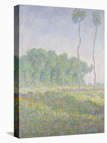 Landscape in the Spring (Giverny)-Claude Monet-Stretched Canvas