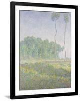 Landscape in the Spring (Giverny)-Claude Monet-Framed Giclee Print