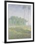 Landscape in the Spring (Giverny)-Claude Monet-Framed Giclee Print