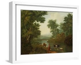 Landscape in the Surroundings of Saint Petersburg-Semyon Fyodorovich Shchedrin-Framed Giclee Print
