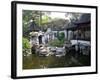 Landscape in Traditional Chinese Garden, Shanghai, China-Keren Su-Framed Photographic Print
