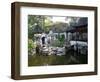 Landscape in Traditional Chinese Garden, Shanghai, China-Keren Su-Framed Photographic Print