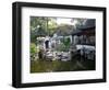 Landscape in Traditional Chinese Garden, Shanghai, China-Keren Su-Framed Photographic Print