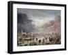 Landscape in Winter-Aert van der Neer-Framed Giclee Print