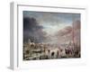 Landscape in Winter-Aert van der Neer-Framed Giclee Print