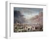 Landscape in Winter-Aert van der Neer-Framed Premium Giclee Print