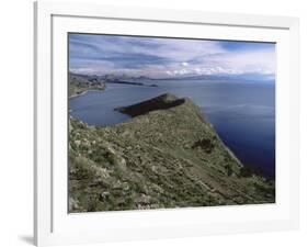 Landscape, Isla Del Sol, Lago Titicaca (Lake Titicaca), Bolivia, South America-Colin Brynn-Framed Photographic Print