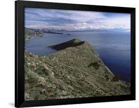 Landscape, Isla Del Sol, Lago Titicaca (Lake Titicaca), Bolivia, South America-Colin Brynn-Framed Photographic Print