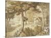 Landscape, Isle of Wight-Thomas Rowlandson-Stretched Canvas