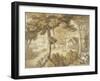 Landscape, Isle of Wight-Thomas Rowlandson-Framed Giclee Print