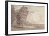 Landscape (Lake Geneva)-Francis Towne-Framed Giclee Print