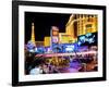 Landscape, Las Vegas by Night, Nevada, United States, USA-Philippe Hugonnard-Framed Photographic Print