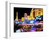 Landscape, Las Vegas by Night, Nevada, United States, USA-Philippe Hugonnard-Framed Photographic Print