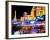 Landscape, Las Vegas by Night, Nevada, United States, USA-Philippe Hugonnard-Framed Photographic Print