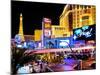 Landscape, Las Vegas by Night, Nevada, United States, USA-Philippe Hugonnard-Mounted Photographic Print