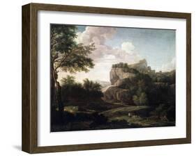 Landscape, Late 17th or 18th Century-Isaac de Moucheron-Framed Giclee Print