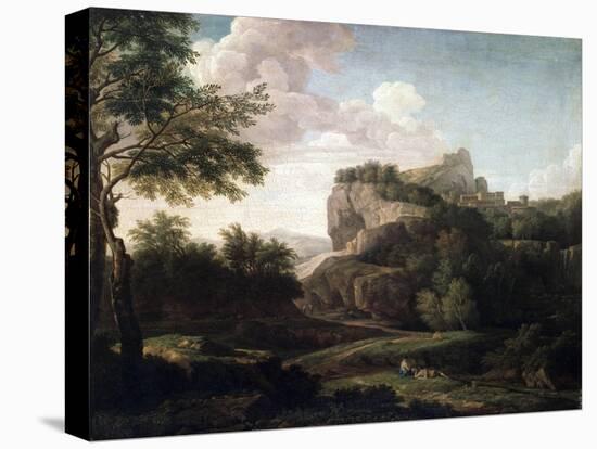 Landscape, Late 17th or 18th Century-Isaac de Moucheron-Stretched Canvas