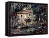 Landscape. Le Cannet, 1902-Pierre-Auguste Renoir-Framed Stretched Canvas
