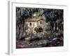 Landscape. Le Cannet, 1902-Pierre-Auguste Renoir-Framed Giclee Print