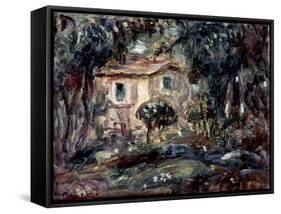 Landscape. Le Cannet, 1902-Pierre-Auguste Renoir-Framed Stretched Canvas