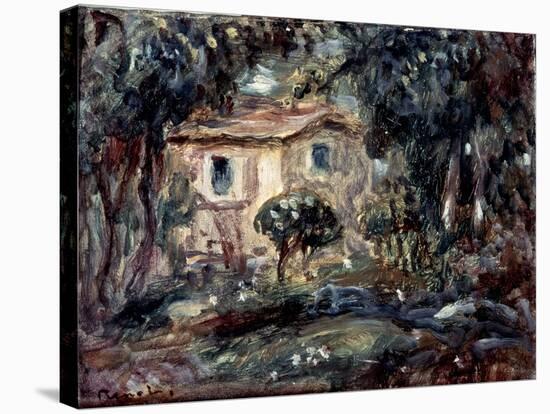 Landscape. Le Cannet, 1902-Pierre-Auguste Renoir-Stretched Canvas