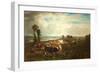 Landscape, Les Hauteurs De Suresnes, 1856-Constant-emile Troyon-Framed Giclee Print