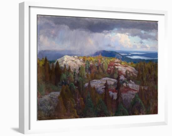 Landscape (Maisema Kolilta). 1918-Eero Jarnefelt-Framed Giclee Print