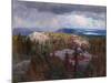 Landscape (Maisema Kolilta). 1918-Eero Jarnefelt-Mounted Giclee Print
