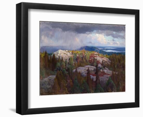 Landscape (Maisema Kolilta). 1918-Eero Jarnefelt-Framed Premium Giclee Print