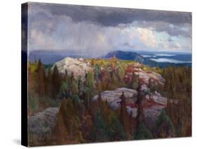 Landscape (Maisema Kolilta). 1918-Eero Jarnefelt-Stretched Canvas
