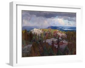 Landscape (Maisema Kolilta). 1918-Eero Jarnefelt-Framed Giclee Print