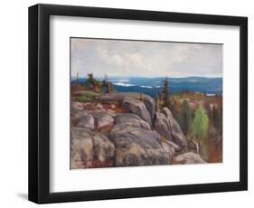 Landscape (Maisema Kolilta). 1929-Eero Jarnefelt-Framed Premium Giclee Print