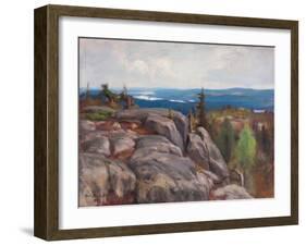 Landscape (Maisema Kolilta). 1929-Eero Jarnefelt-Framed Giclee Print