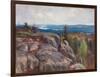 Landscape (Maisema Kolilta). 1929-Eero Jarnefelt-Framed Giclee Print