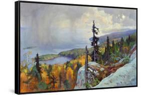 Landscape (Maisema Kolilta). 1930-Eero Jarnefelt-Framed Stretched Canvas