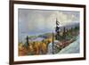 Landscape (Maisema Kolilta). 1930-Eero Jarnefelt-Framed Giclee Print