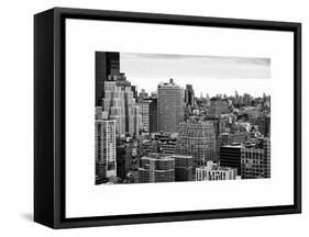 Landscape Manhattan Buildings-Philippe Hugonnard-Framed Stretched Canvas