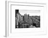 Landscape Manhattan Buildings-Philippe Hugonnard-Framed Art Print