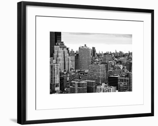 Landscape Manhattan Buildings-Philippe Hugonnard-Framed Art Print