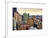 Landscape Manhattan Buildings-Philippe Hugonnard-Framed Art Print