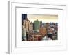 Landscape Manhattan Buildings-Philippe Hugonnard-Framed Art Print