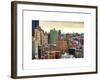 Landscape Manhattan Buildings-Philippe Hugonnard-Framed Art Print